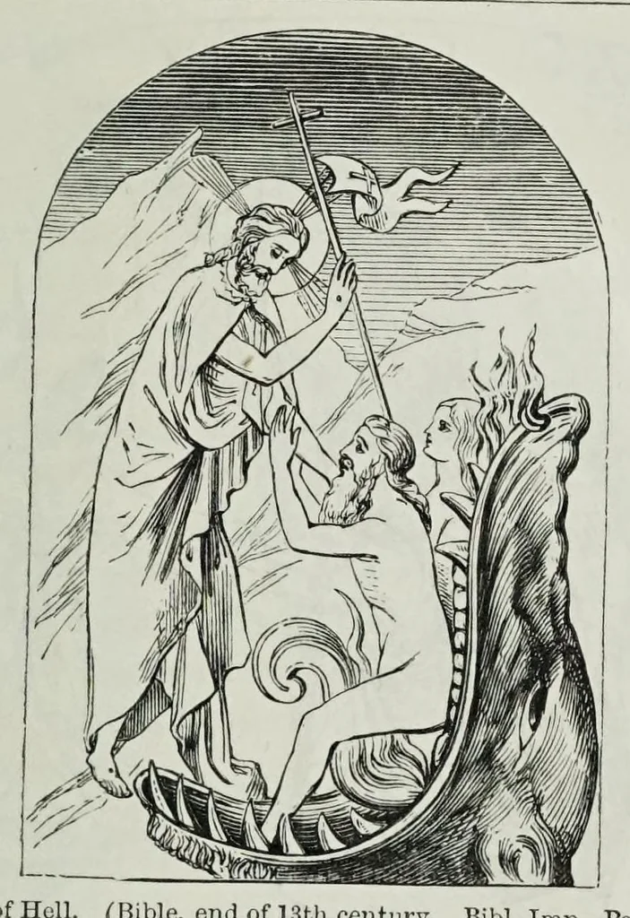 An illustration from The history of Our Lord as exemplified in works of art : with that of His types, St. John the Baptist, and other persons of the Old and New Testament, 1892, leaf 313