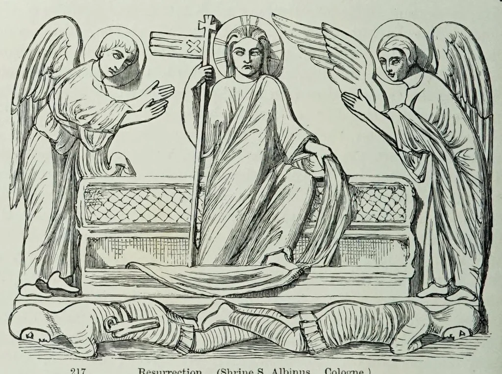 An illustration from The history of Our Lord as exemplified in works of art : with that of His types, St. John the Baptist, and other persons of the Old and New Testament, 1892, leaf 320