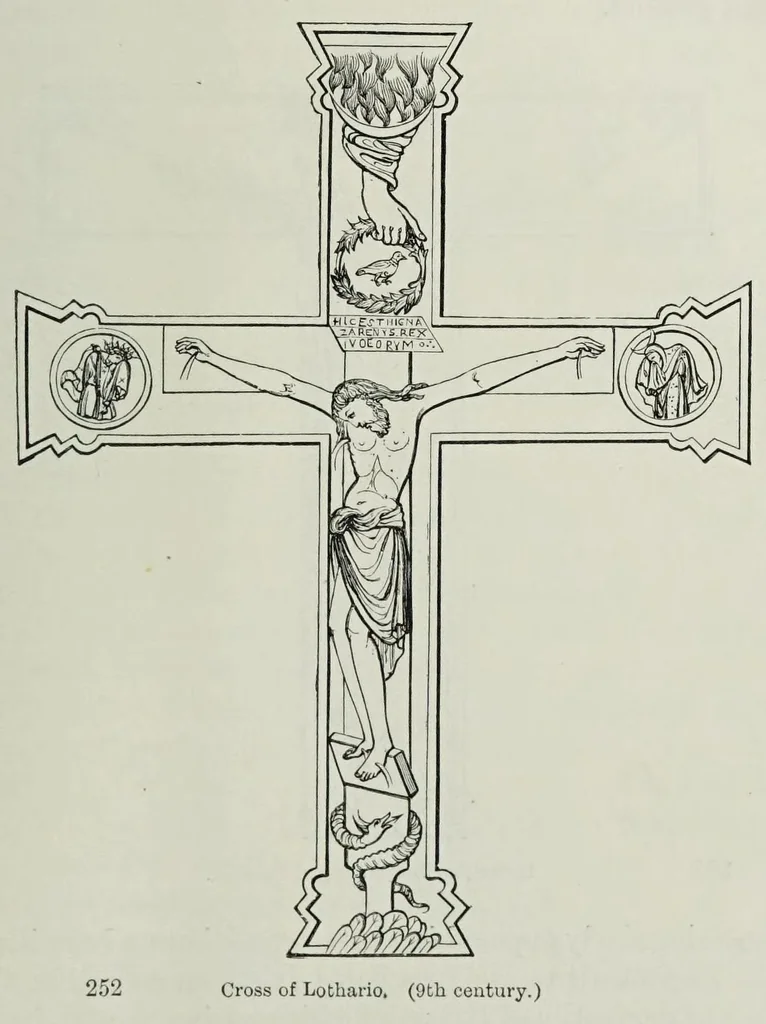 An illustration from The history of Our Lord as exemplified in works of art : with that of His types, St. John the Baptist, and other persons of the Old and New Testament, 1892, leaf 389