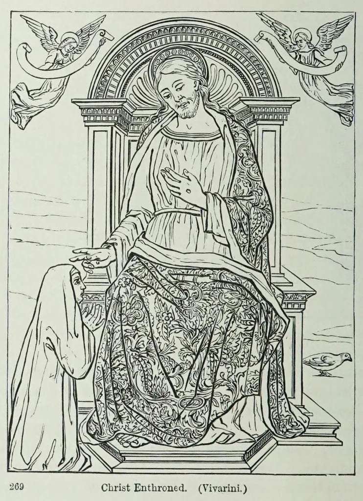 An illustration from The history of Our Lord as exemplified in works of art : with that of His types, St. John the Baptist, and other persons of the Old and New Testament, 1892, leaf 436