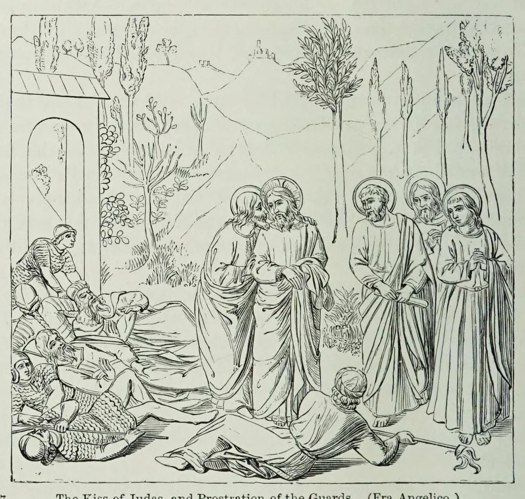 An illustration from The history of Our Lord as exemplified in works of art : with that of His types, St. John the Baptist, and other persons of the Old and New Testament, 1892, leaf 58