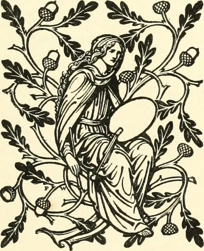 An illustration from A history of painting, 1911, leaf 11