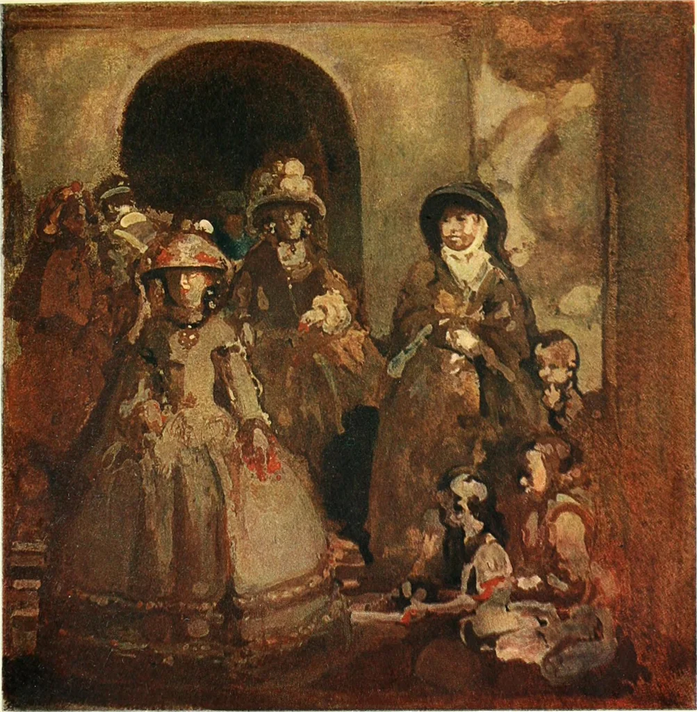 An illustration from A history of painting, 1911, leaf 401