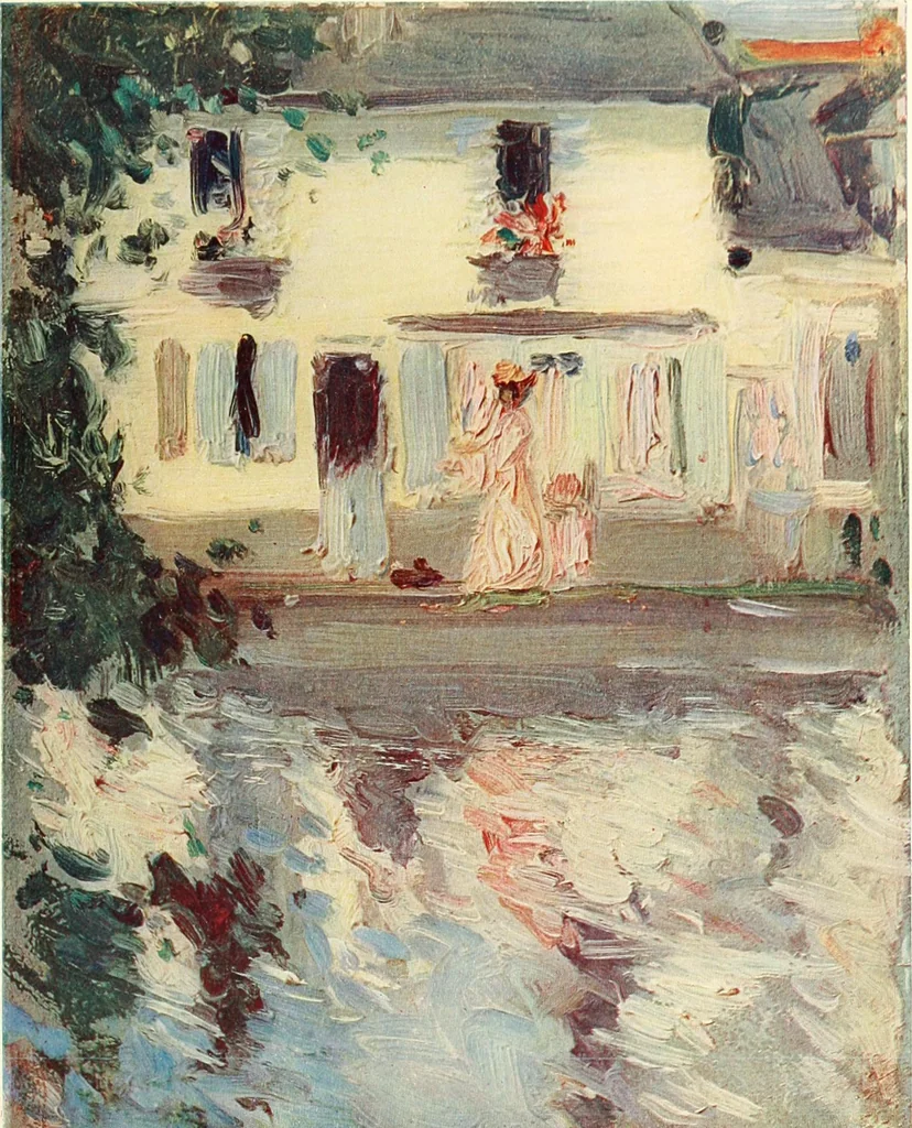An illustration from A history of painting, 1911, leaf 409