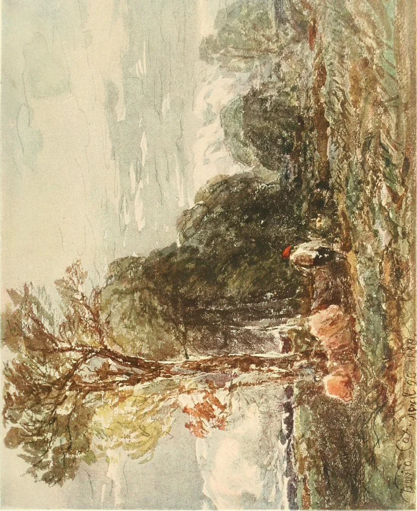 An illustration from A history of painting, 1900, leaf 124