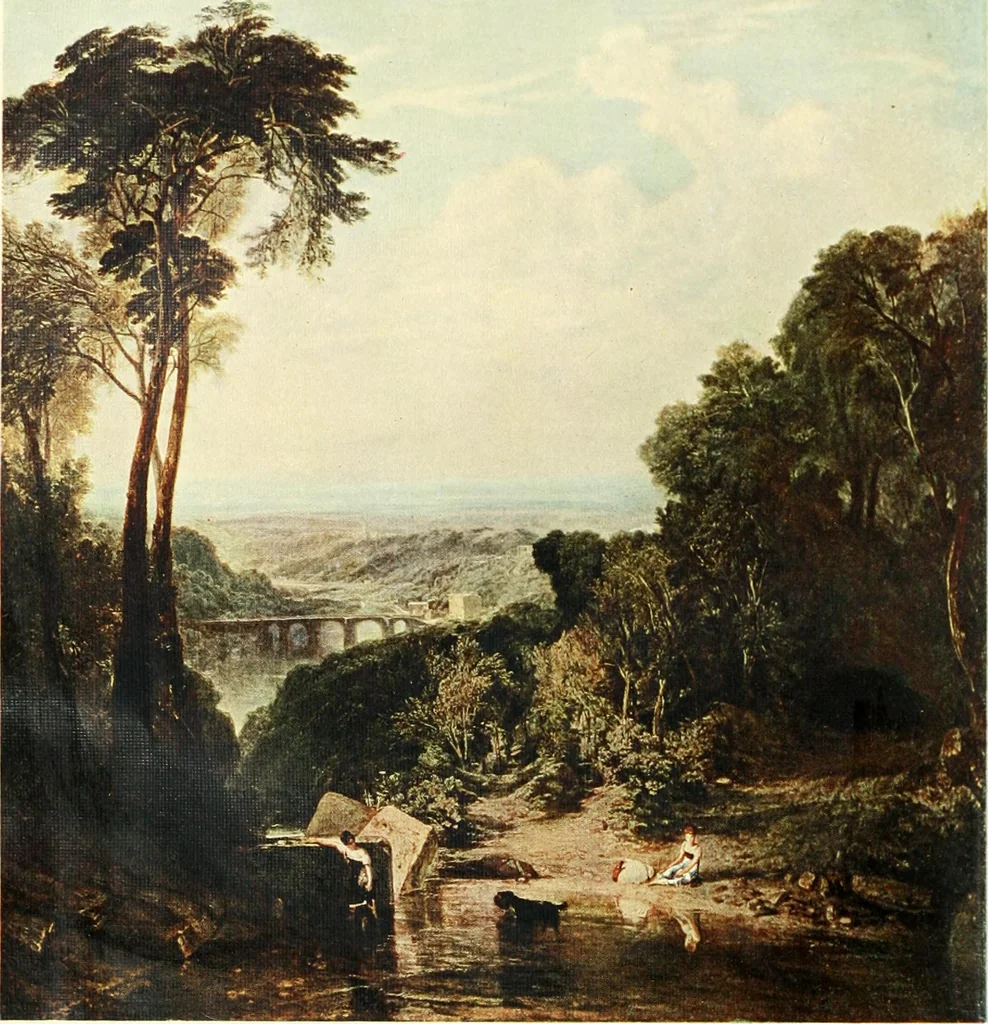 An illustration from A history of painting, 1900, leaf 13