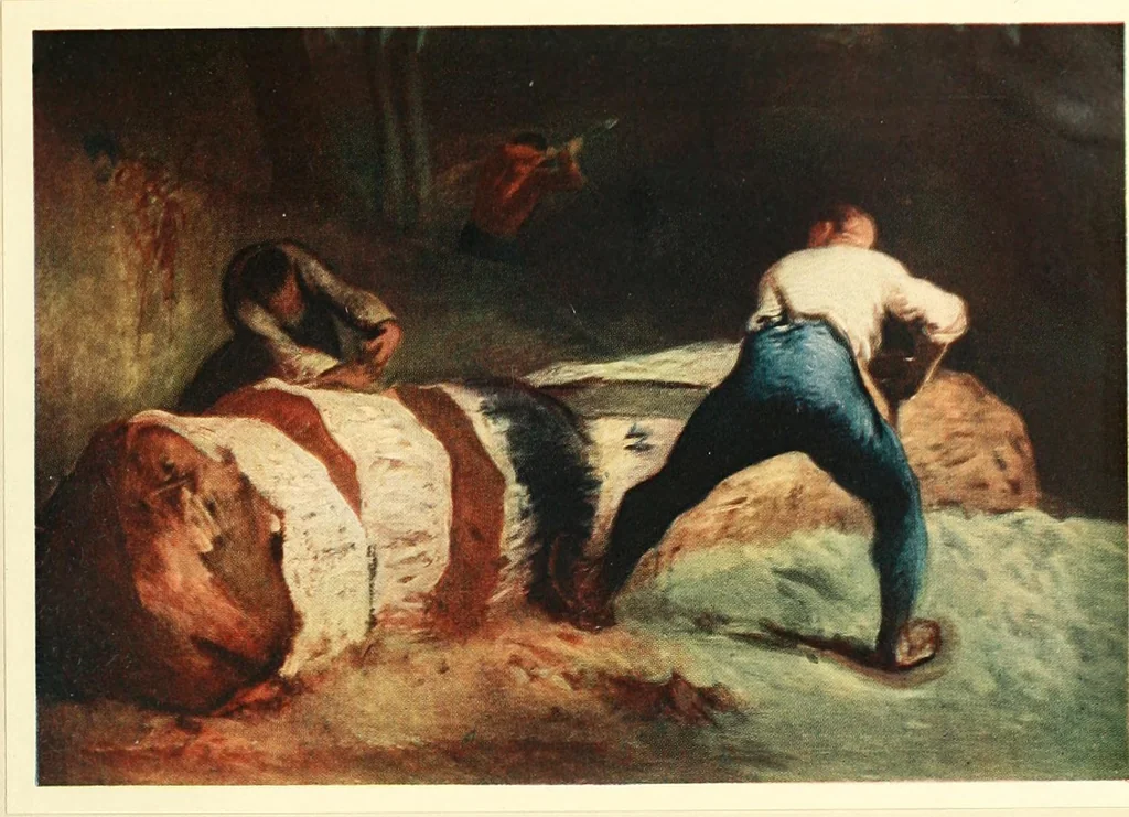 An illustration from A history of painting, 1900, leaf 178