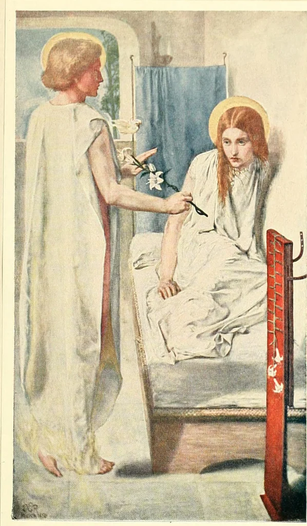 An illustration from A history of painting, 1900, leaf 216