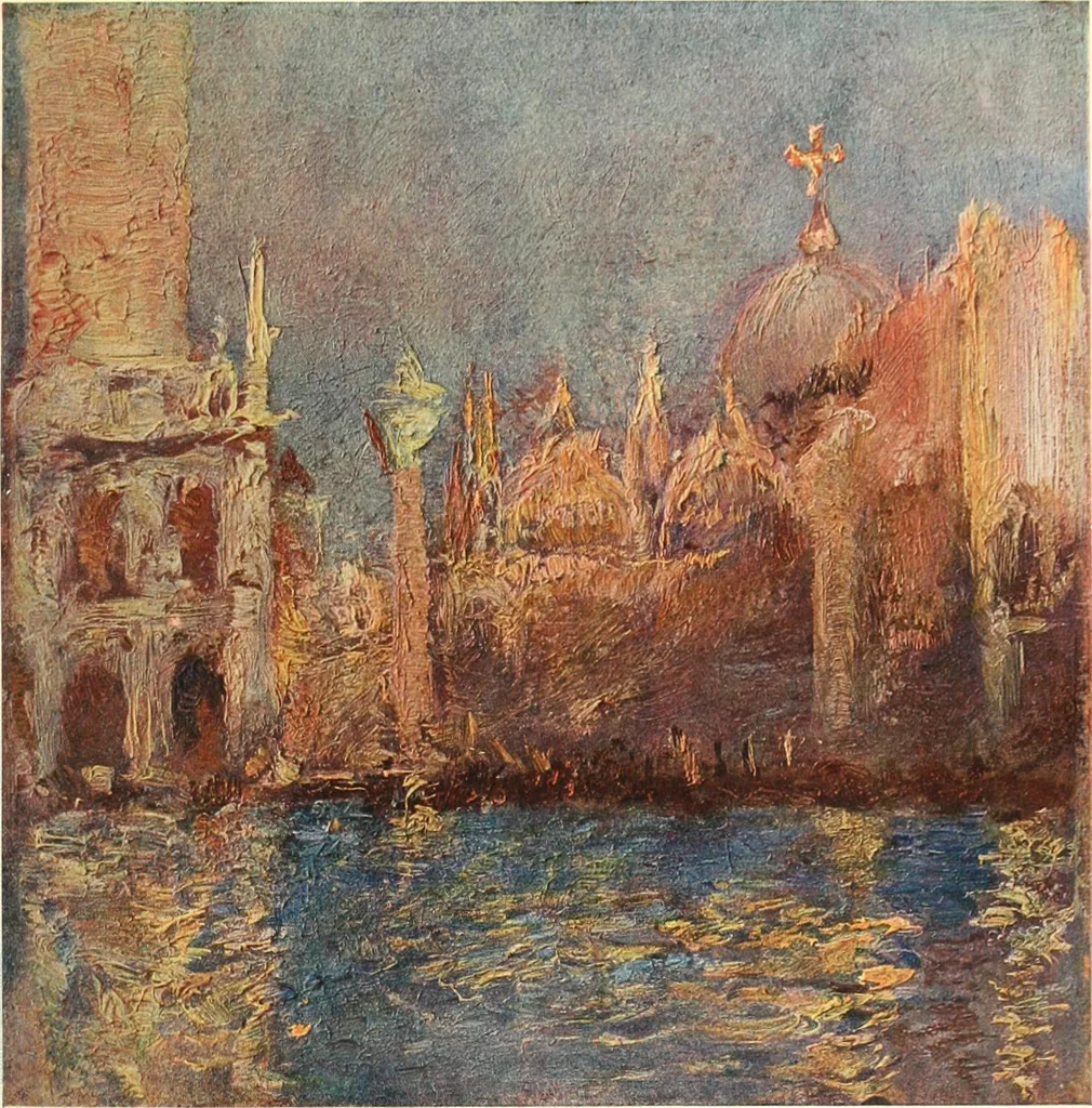 An illustration from A history of painting, 1900, leaf 344