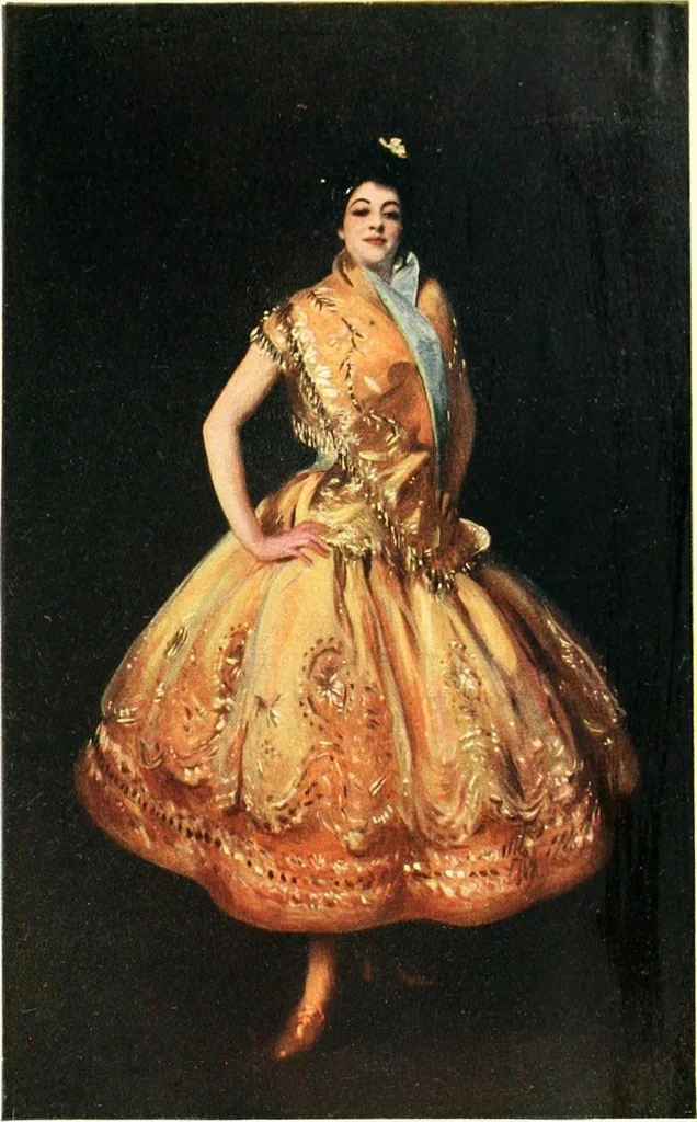 An illustration from A history of painting, 1900, leaf 350