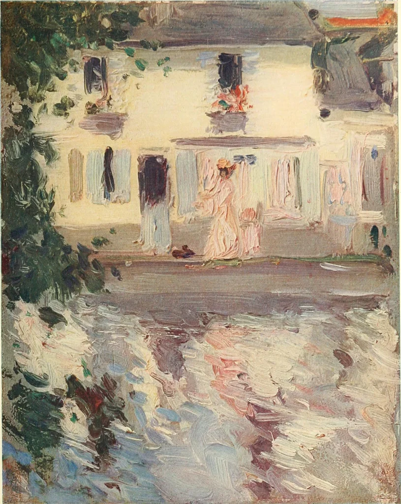An illustration from A history of painting, 1900, leaf 414