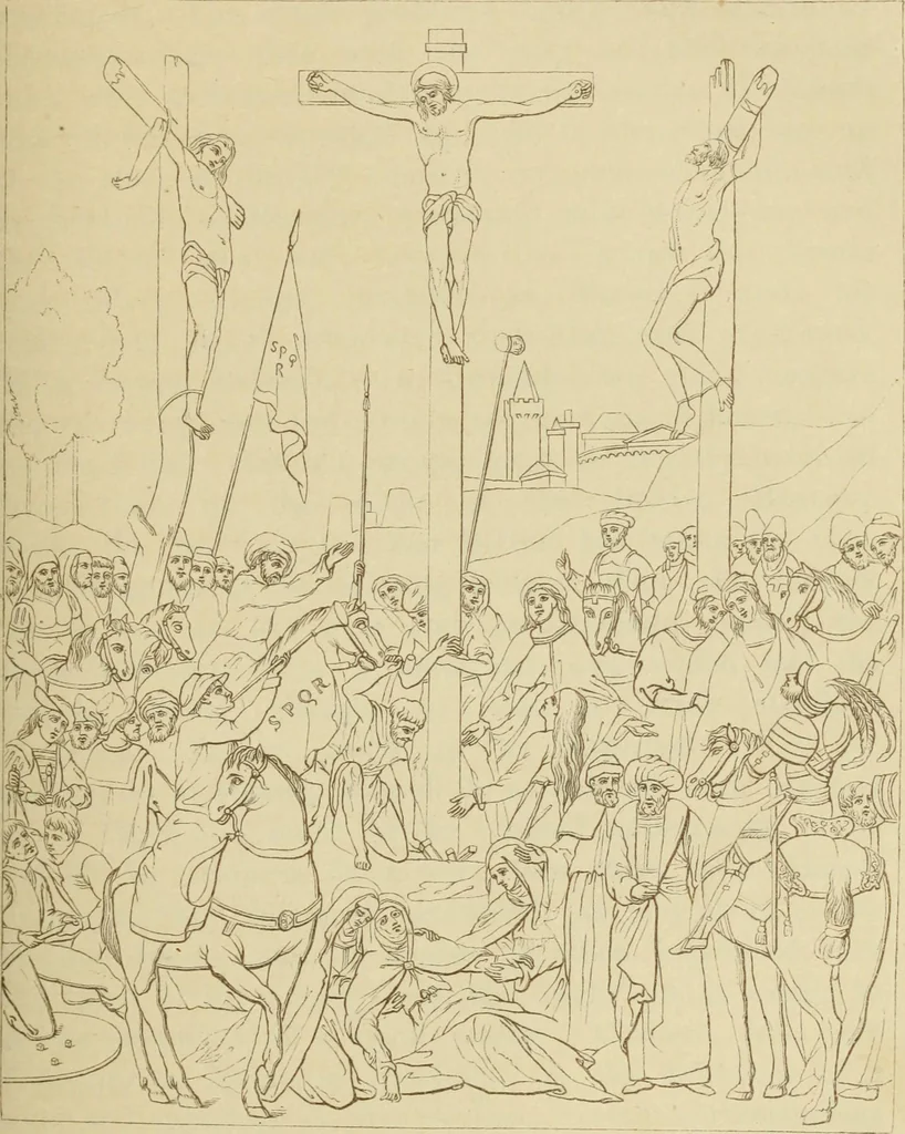 An illustration from A history of painting in north Italy; Venice, Padua, Vicenza, Verona, Ferrara, Millan, Friuli, Brescia, from the fourteenth to the sixteenth century, 1871, leaf 138