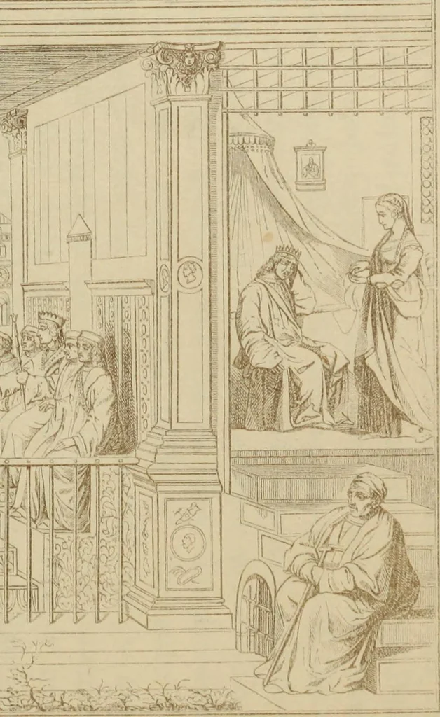 An illustration from A history of painting in north Italy; Venice, Padua, Vicenza, Verona, Ferrara, Millan, Friuli, Brescia, from the fourteenth to the sixteenth century, 1871, leaf 239