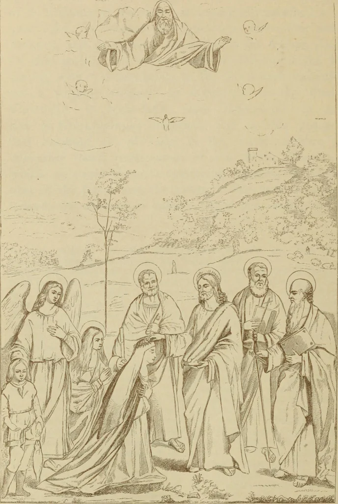 An illustration from A history of painting in north Italy; Venice, Padua, Vicenza, Verona, Ferrara, Millan, Friuli, Brescia, from the fourteenth to the sixteenth century, 1871, leaf 339