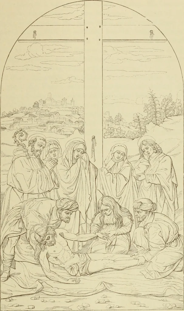 An illustration from A history of painting in north Italy; Venice, Padua, Vicenza, Verona, Ferrara, Millan, Friuli, Brescia, from the fourteenth to the sixteenth century, 1871, leaf 562