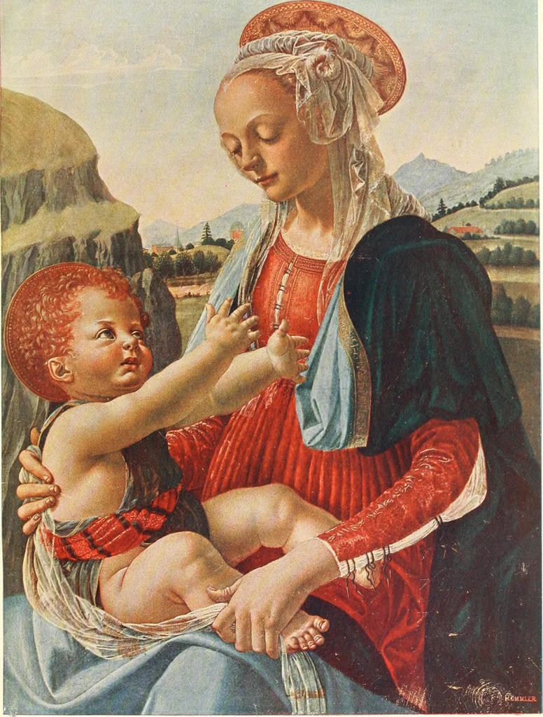 An illustration from A history of painting, 1911, leaf 158