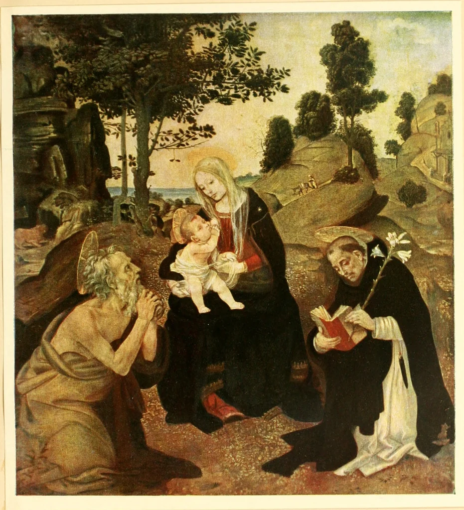 An illustration from A history of painting, 1911, leaf 200