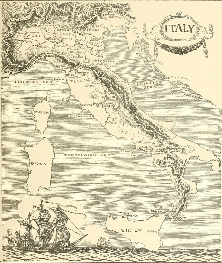 An illustration from A history of painting, 1911, leaf 28