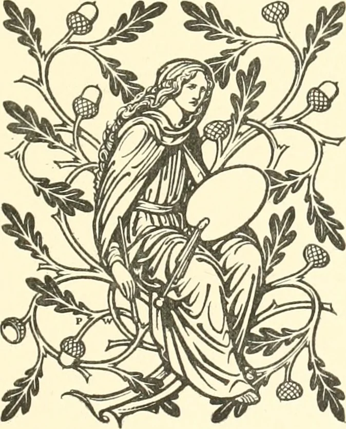 An illustration from A history of painting, 1911, leaf 8