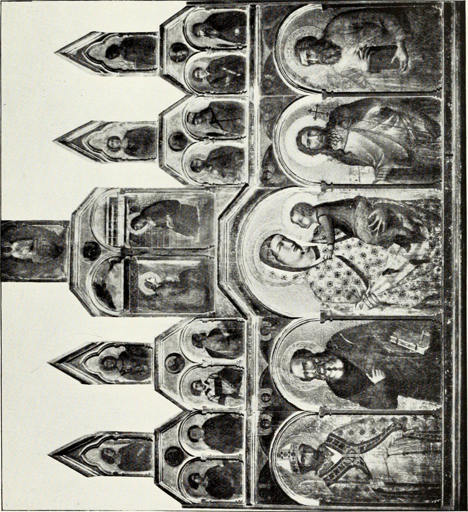 An illustration from A history of painting in Italy, Umbria, Florence and Siena, from the second to the sixteenth century, 1908, leaf 140