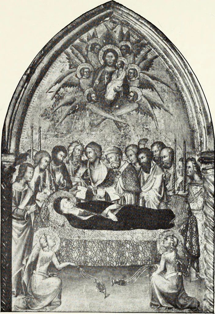 An illustration from A history of painting in Italy, Umbria, Florence and Siena, from the second to the sixteenth century, 1908, leaf 180