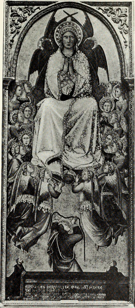 An illustration from A history of painting in Italy, Umbria, Florence and Siena, from the second to the sixteenth century, 1908, leaf 196