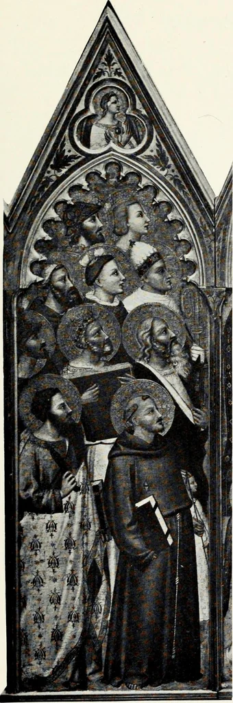 An illustration from A history of painting in Italy, Umbria, Florence and Siena, from the second to the sixteenth century, 1908, leaf 254