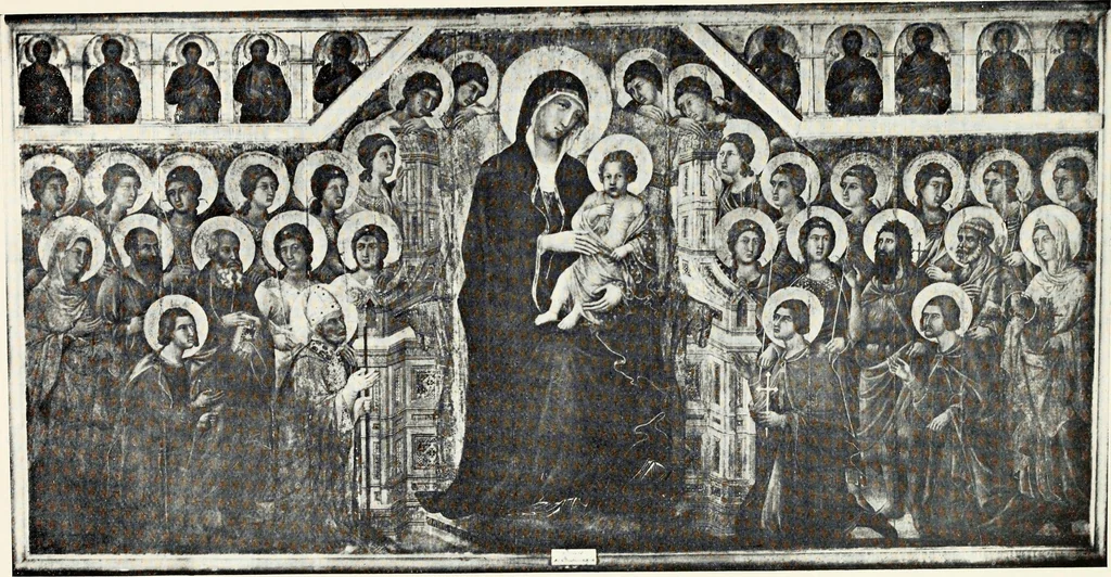 An illustration from A history of painting in Italy, Umbria, Florence and Siena, from the second to the sixteenth century, 1908, leaf 26