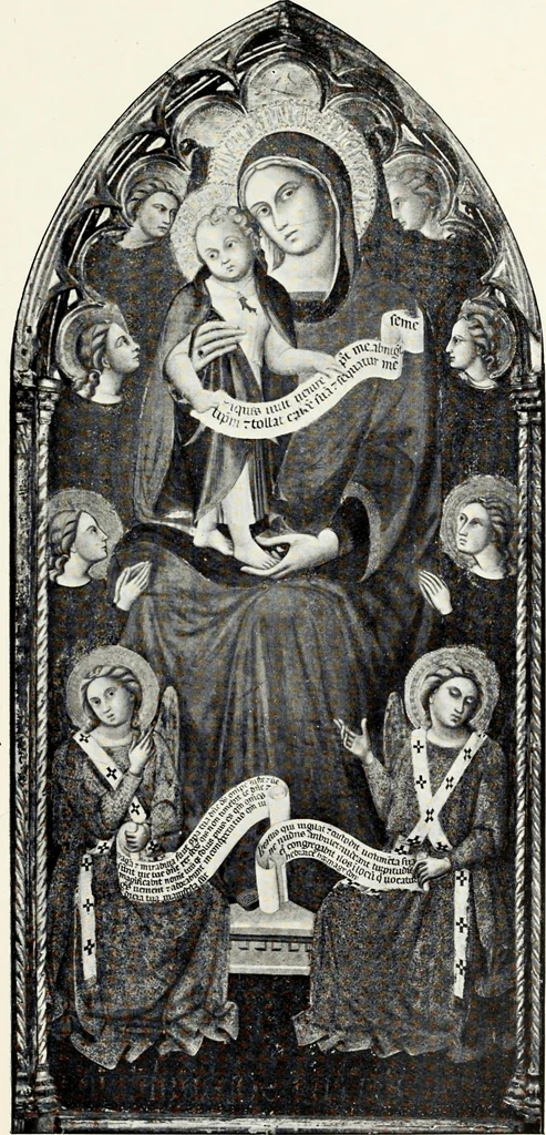 An illustration from A history of painting in Italy, Umbria, Florence and Siena, from the second to the sixteenth century, 1908, leaf 292