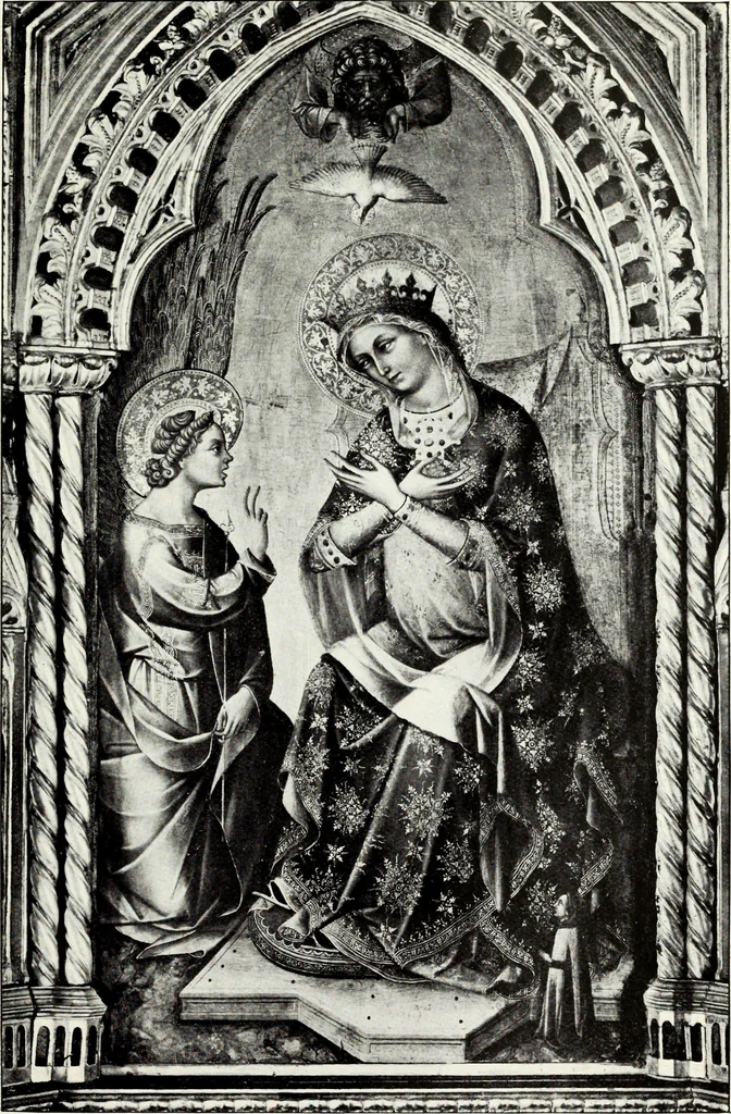 An illustration from A history of painting in Italy, Umbria, Florence and Siena, from the second to the sixteenth century, 1908, leaf 358