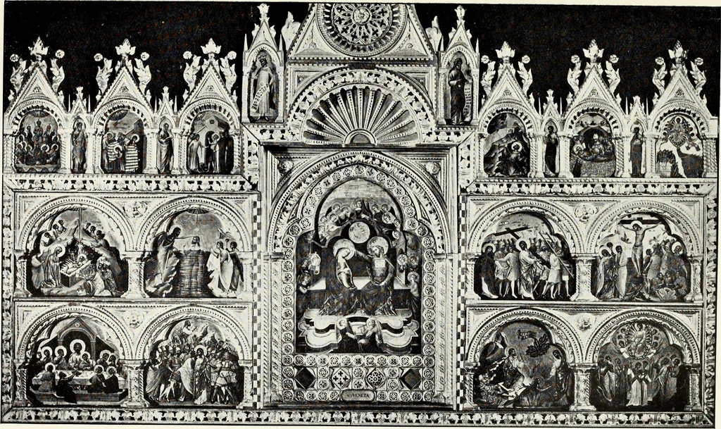 An illustration from A history of painting in Italy, Umbria, Florence and Siena, from the second to the sixteenth century, 1908, leaf 364