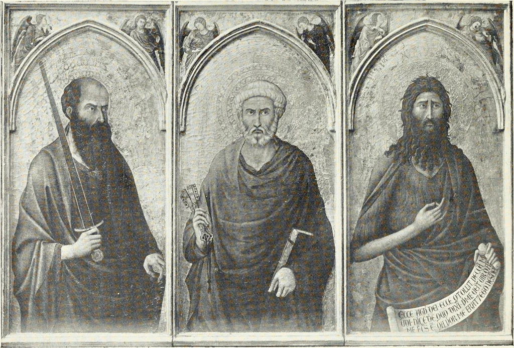 An illustration from A history of painting in Italy, Umbria, Florence and Siena, from the second to the sixteenth century, 1908, leaf 46