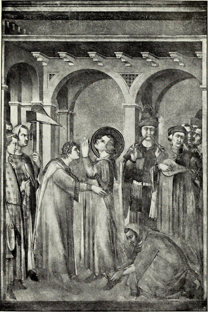 An illustration from A history of painting in Italy, Umbria, Florence and Siena, from the second to the sixteenth century, 1908, leaf 74