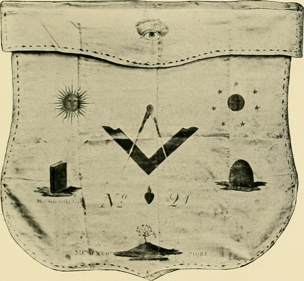 An illustration from History of Perseverance Lodge : No. 21, F. & A. M., Penn'a., at Harrisburg, 1901, leaf 70