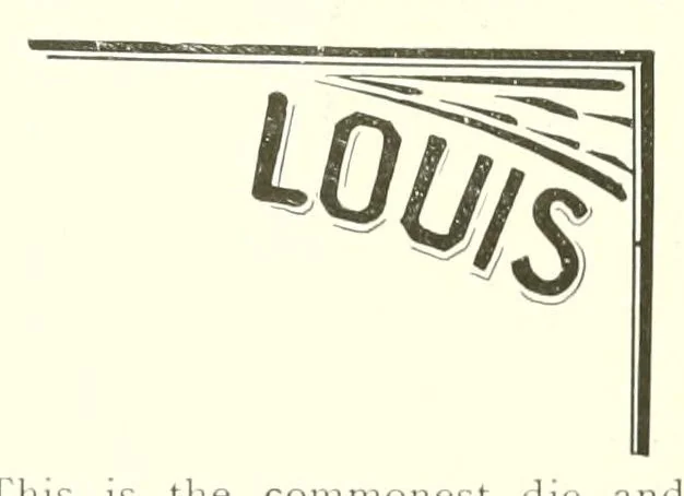 An illustration from The history of the postage stamps of the St. Louis postmaster, 1845-1847, 1895, leaf 27