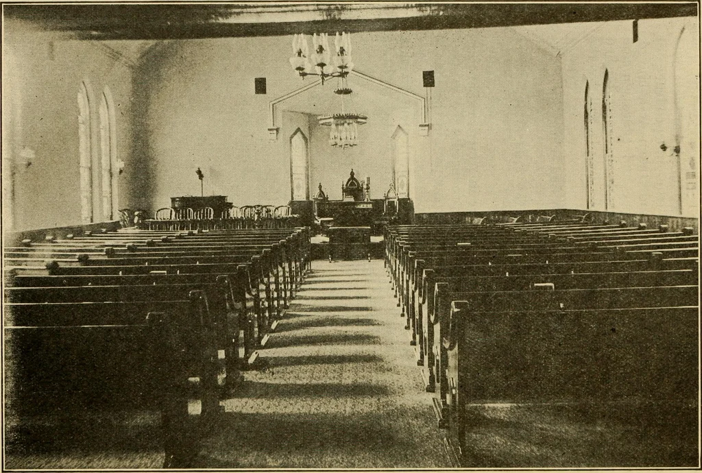 An illustration from History of the Presbyterian Churches of Path Valley : addresses delivered at the sesquicentennial of the upper and lower Path Valley churches and a history of these churches, October 18-20, 1916, 1916, leaf 41