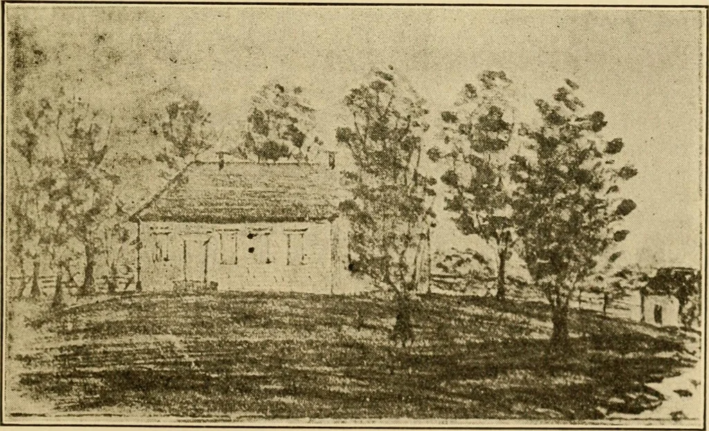 An illustration from History of the Presbyterian Churches of Path Valley : addresses delivered at the sesquicentennial of the upper and lower Path Valley churches and a history of these churches, October 18-20, 1916, 1916, leaf 48