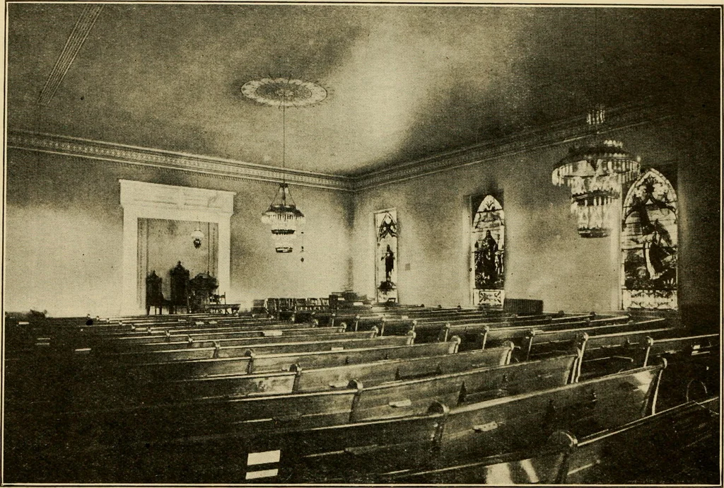 An illustration from History of the Presbyterian Churches of Path Valley : addresses delivered at the sesquicentennial of the upper and lower Path Valley churches and a history of these churches, October 18-20, 1916, 1916, leaf 53