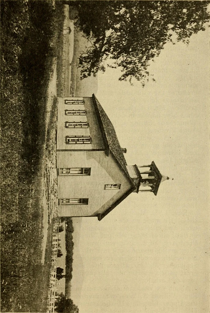 An illustration from History of the Presbyterian Churches of Path Valley : addresses delivered at the sesquicentennial of the upper and lower Path Valley churches and a history of these churches, October 18-20, 1916, 1916, leaf 58