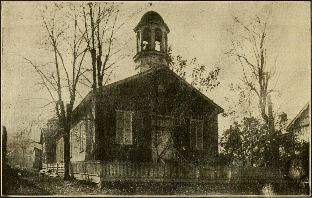 An illustration from History of the Presbyterian Churches of Path Valley : addresses delivered at the sesquicentennial of the upper and lower Path Valley churches and a history of these churches, October 18-20, 1916, 1916, leaf 81