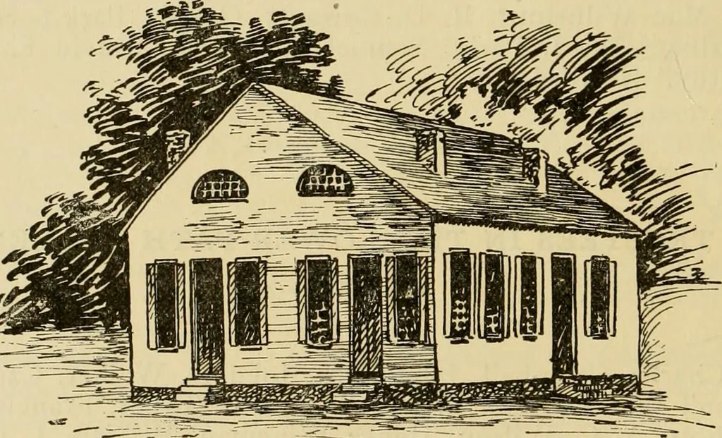 An illustration from History of the Presbyterian Churches of Path Valley : addresses delivered at the sesquicentennial of the upper and lower Path Valley churches and a history of these churches, October 18-20, 1916, 1916, leaf 91