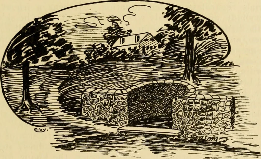 An illustration from History of the Presbyterian Churches of Path Valley : addresses delivered at the sesquicentennial of the upper and lower Path Valley churches and a history of these churches, October 18-20, 1916, 1916, leaf 92