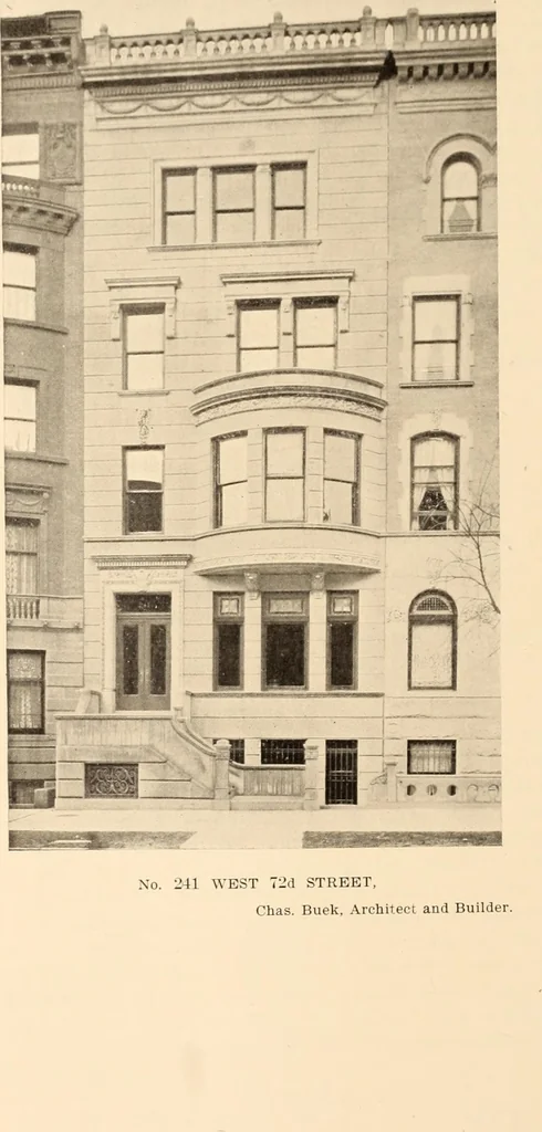 An illustration from A history of real estate, building and architecture in New York City during the last quarter of a century, 1898, leaf 227