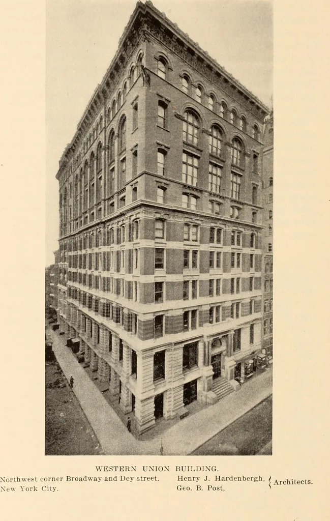 An illustration from A history of real estate, building and architecture in New York City during the last quarter of a century, 1898, leaf 309