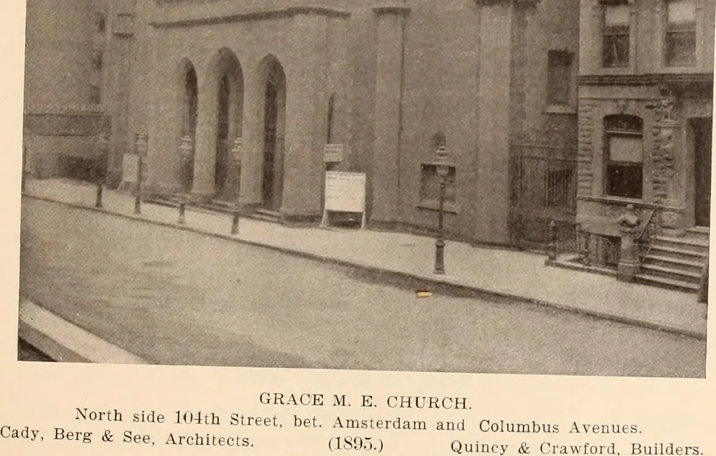 An illustration from A history of real estate, building and architecture in New York City during the last quarter of a century, 1898, leaf 336
