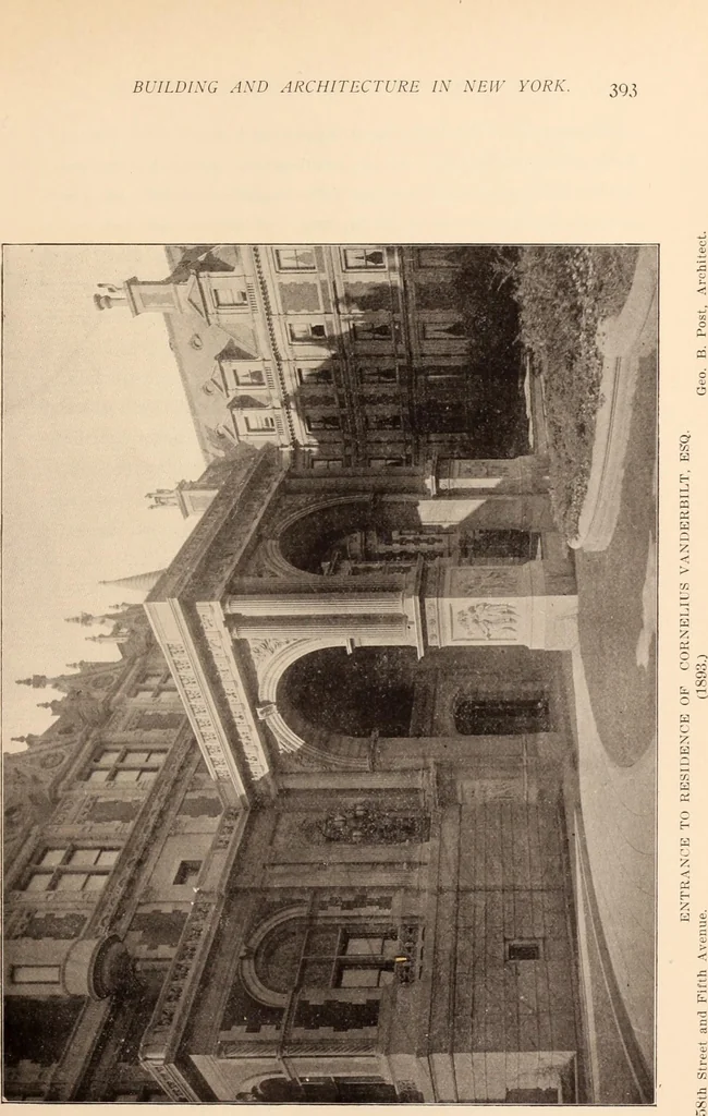 An illustration from A history of real estate, building and architecture in New York City during the last quarter of a century, 1898, leaf 400
