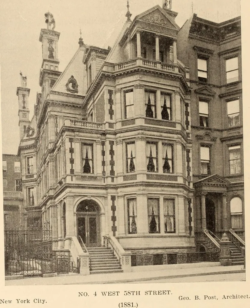 An illustration from A history of real estate, building and architecture in New York City during the last quarter of a century, 1898, leaf 403
