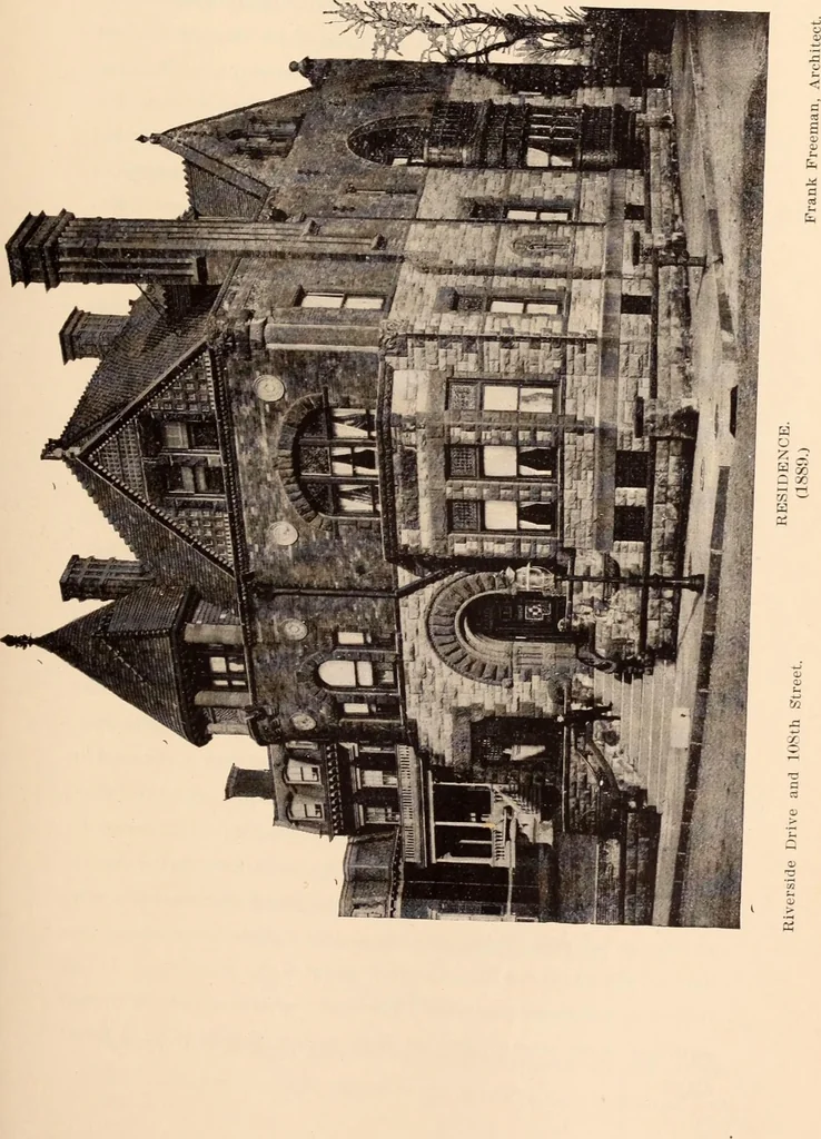 An illustration from A history of real estate, building and architecture in New York City during the last quarter of a century, 1898, leaf 412