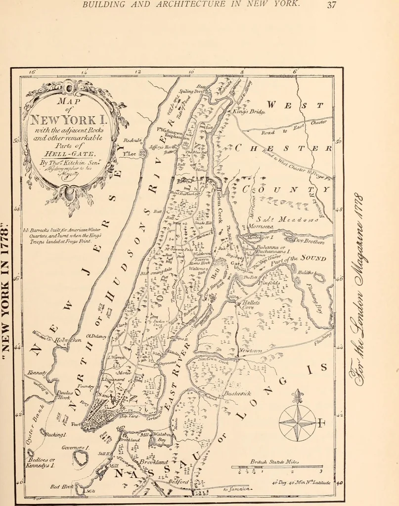 An illustration from A history of real estate, building and architecture in New York City during the last quarter of a century, 1898, leaf 44