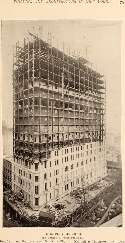 An illustration from A history of real estate, building and architecture in New York City during the last quarter of a century, 1898, leaf 482
